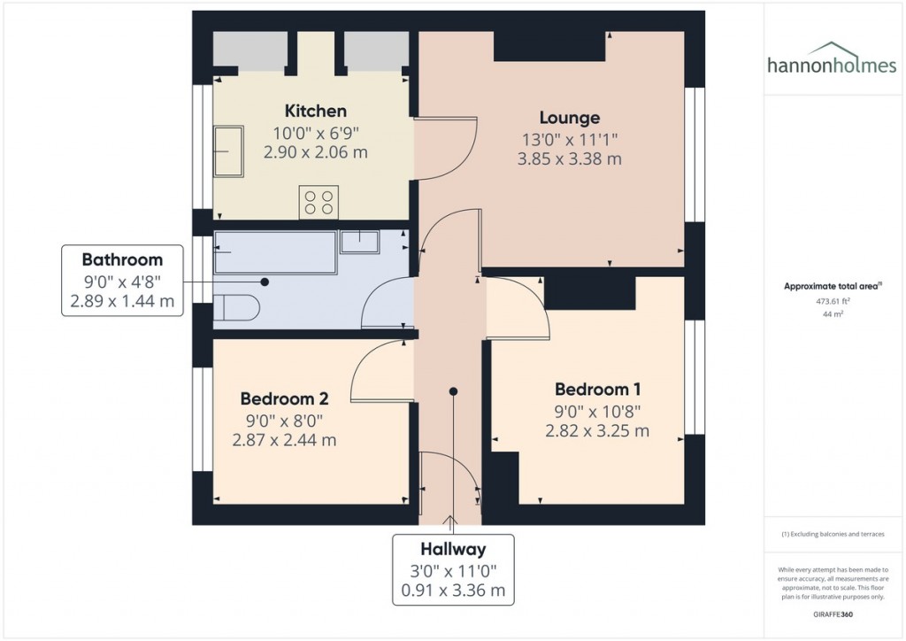 Floorplans For Booth Road, Little Lever, Bolton