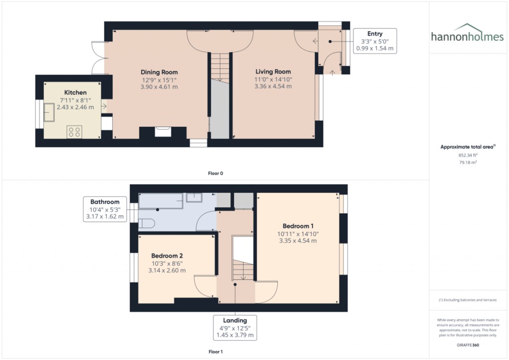 Floorplans For Booth Road, Little Lever, Bolton