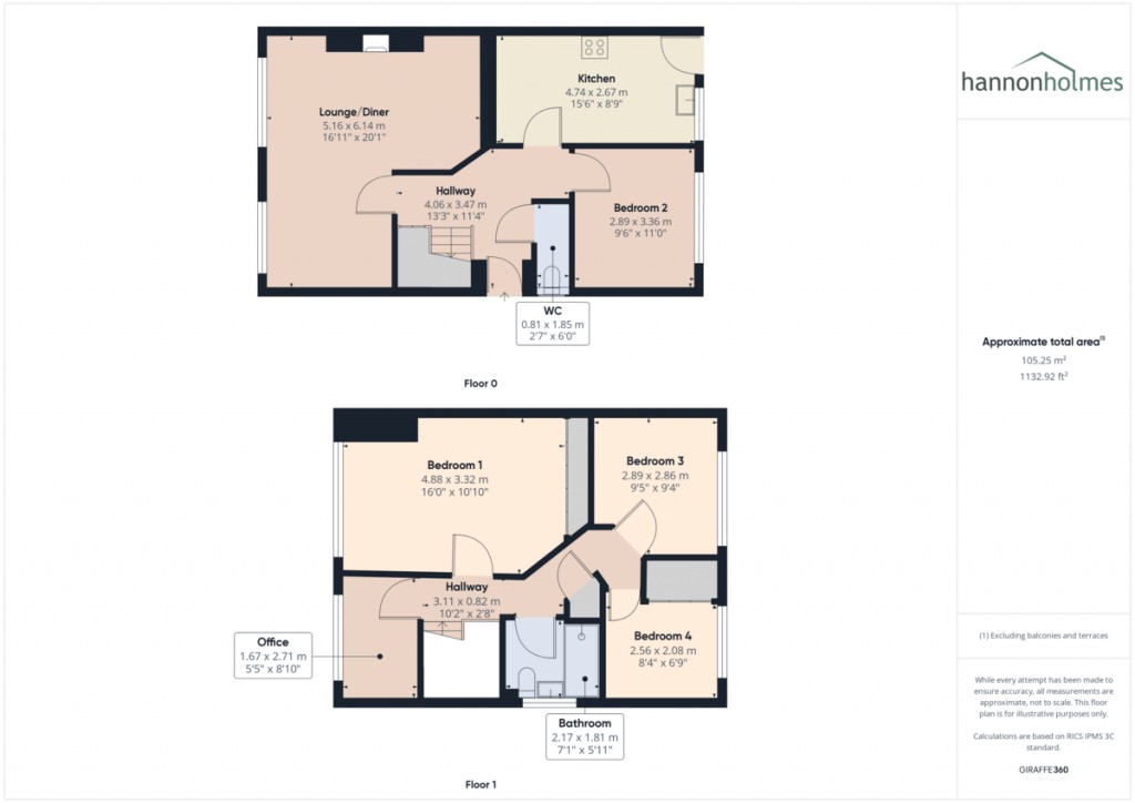 Floorplans For Grasmere Avenue, Little Lever, Bolton