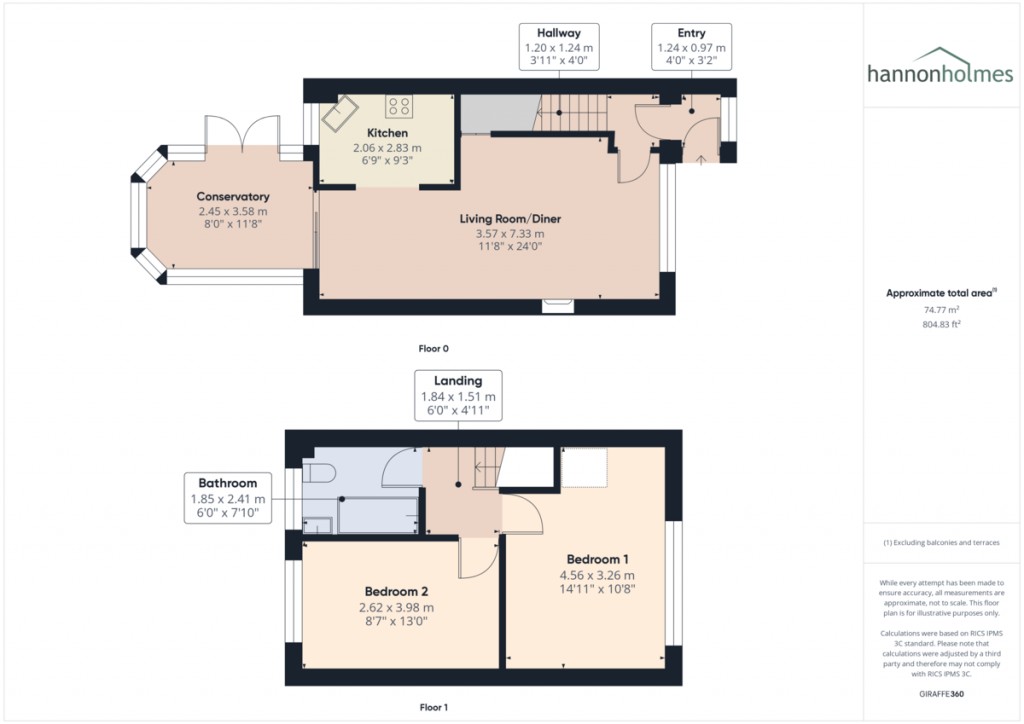 Floorplans For St. Stephens Close, Bolton