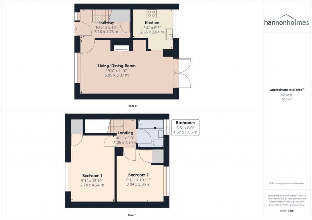 Floorplans For Sixth Avenue, Little Lever, Bolton