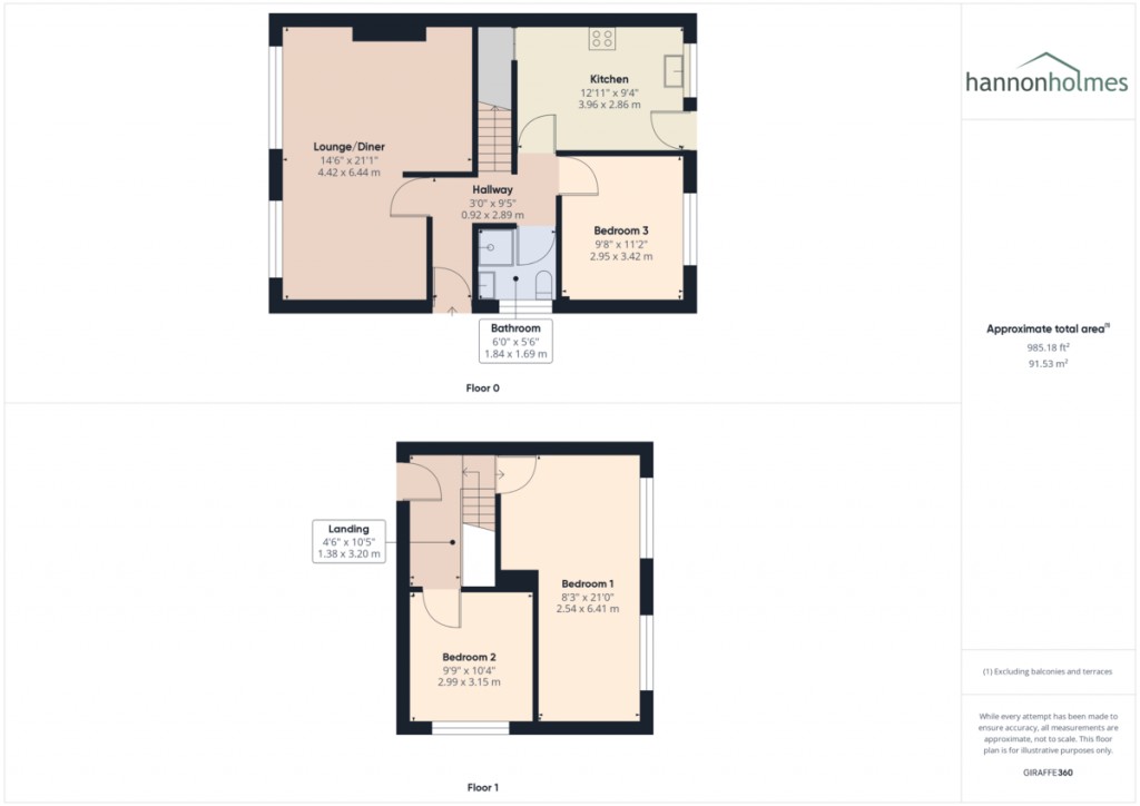 Floorplans For Ascot Road, Little Lever, Bolton