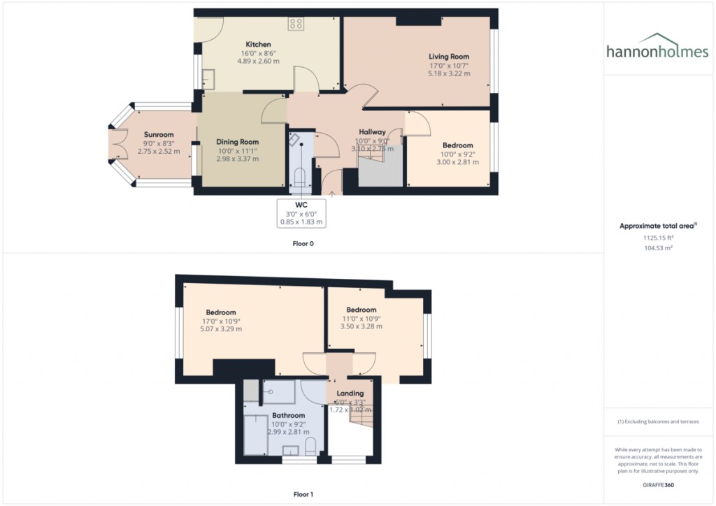 Floorplans For Grasmere Avenue, Little Lever, Bolton