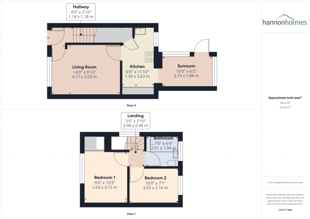 Floorplans For Burnmoor Road, Bolton