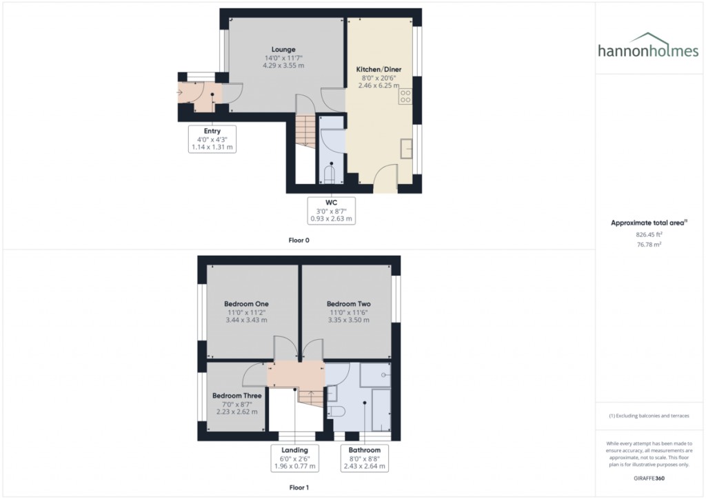 Floorplans For Stopes Road, Little Lever, Bolton