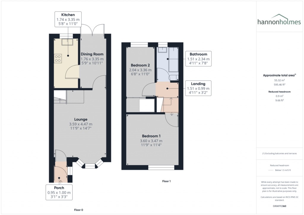 Floorplans For Birchgrove Close, Bolton