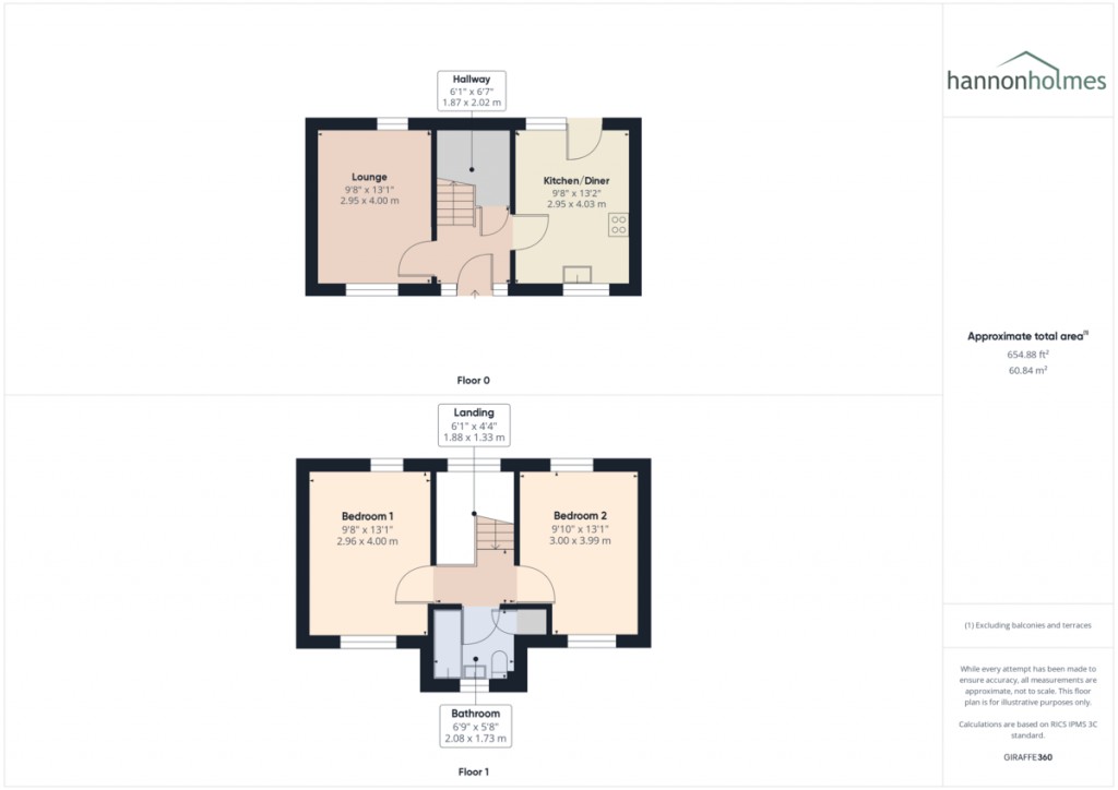 Floorplans For Raikes Road, Bolton