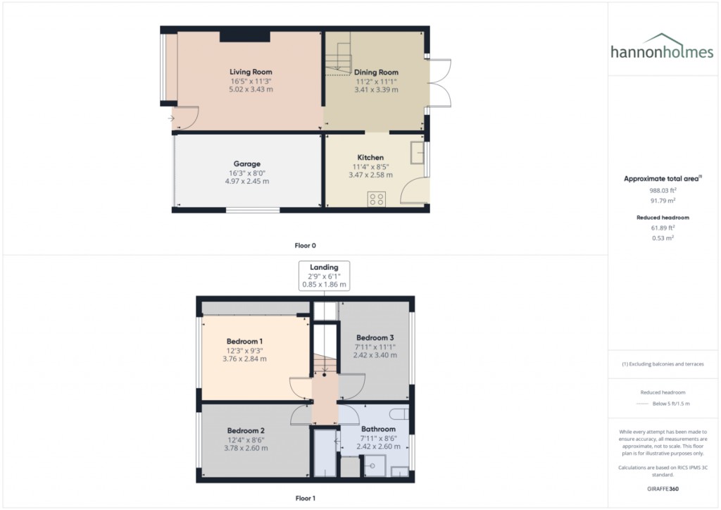 Floorplans For Devoke Grove, Farnworth, Bolton