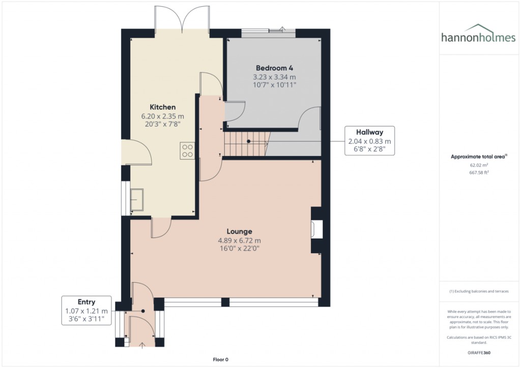 Floorplans For Heaton Avenue, Little Lever, Bolton