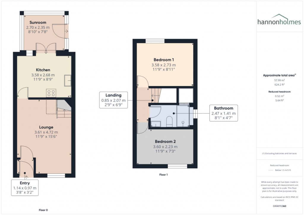 Floorplans For Plymouth Grove, Radcliffe, Manchester