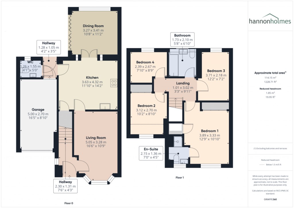 Floorplans For Whitington Close, Little Lever , Bolton