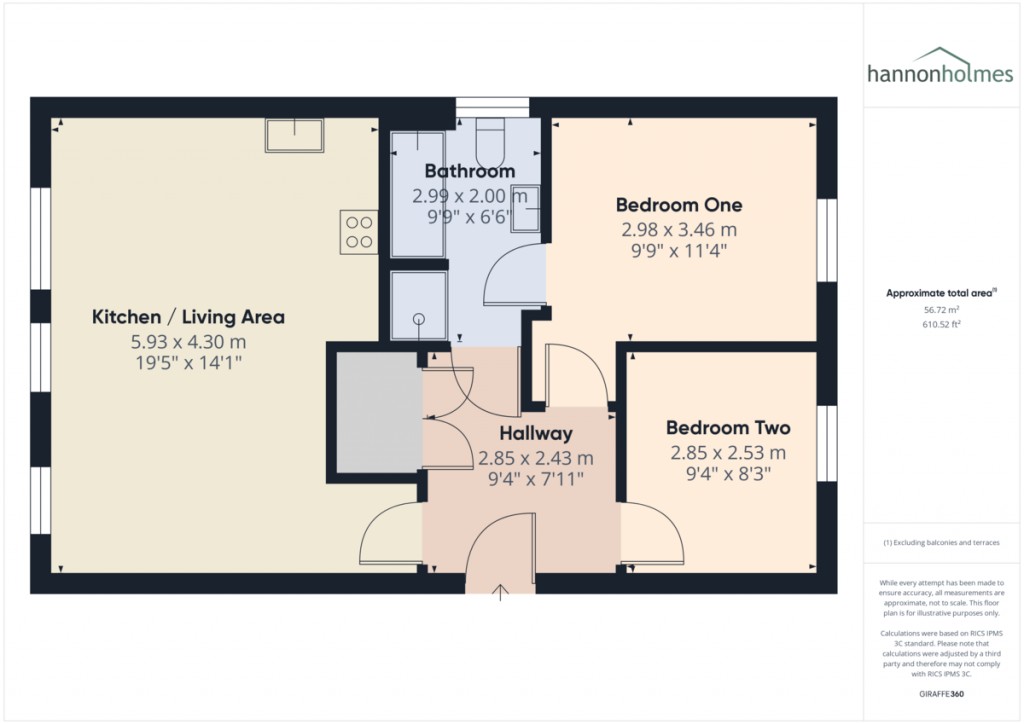 Floorplans For Selside Court, Radcliffe, Manchester