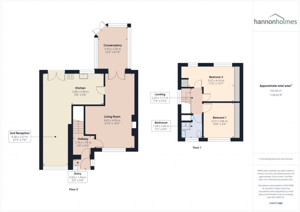 Floorplans For Harper Fold Road, Radcliffe, Manchester