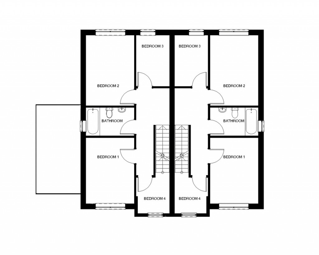 Floorplans For Albion Hall, Kearsley, Bolton